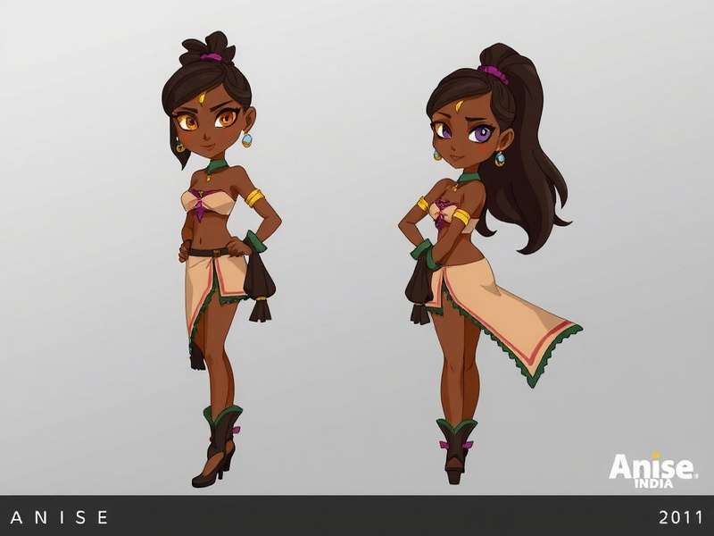 Anise Adventure India Character Designs